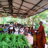 Distributing plants for gardens in conjunction with the 2022 Samurdhi National Cultivation Operation / Homagama (Kiriwatthuduwa North Division) (2022-09-10)